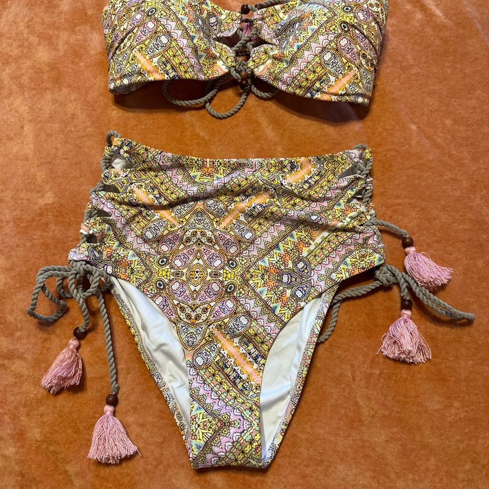 Victoria's Secret Multicolor Boho Bikini